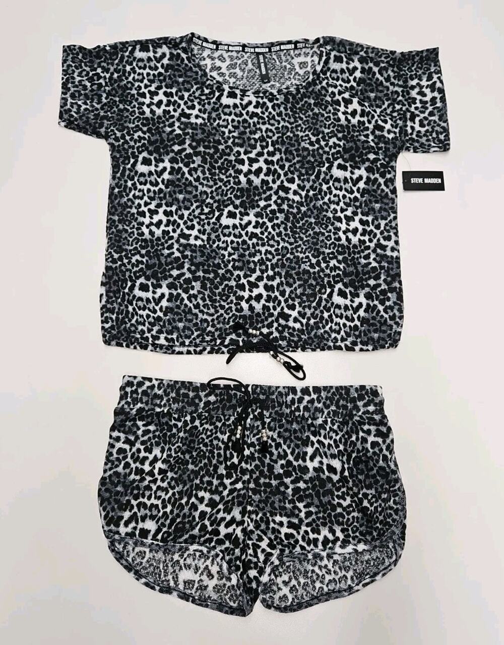 Steve Madden Woman's Short Pajama Set Size S/P Multicolor New